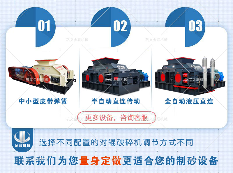 液壓對輥制砂機型號參數(shù)、市場價位多少？